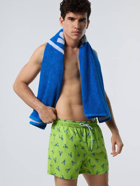 Combo 12 Beachwear B6XV421 SWIM SHORTS WITH ALL-OVER PRINT Men North Sails