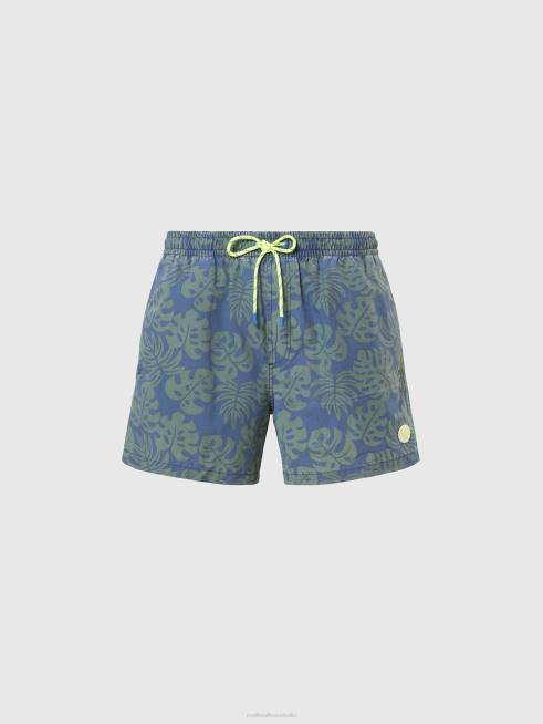 Combo 34 Beachwear B6XV416 SWIM SHORTS WITH TROPICAL PRINT Men North Sails