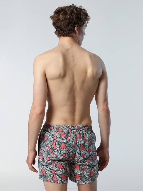 Combo 35 Beachwear B6XV417 SWIM SHORTS WITH TROPICAL PRINT Men North Sails