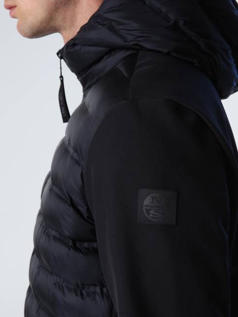 Black Clothing B6XV844 COMMUTER HYBRID JACKET Men North Sails