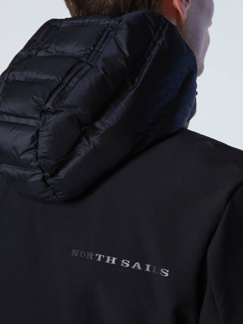 Black Clothing B6XV844 COMMUTER HYBRID JACKET Men North Sails