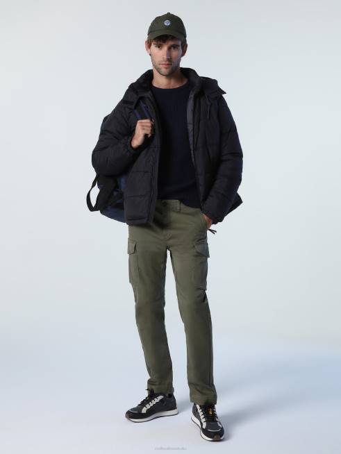 Black Clothing B6XV959 OLDEN JACKET Men North Sails
