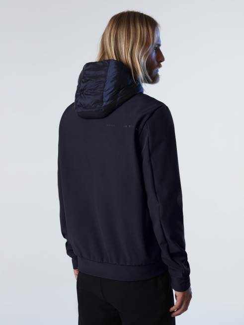 Navy blue Clothing B6XV843 COMMUTER HYBRID JACKET Men North Sails