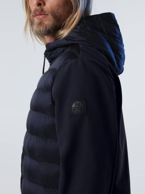 Navy blue Clothing B6XV843 COMMUTER HYBRID JACKET Men North Sails