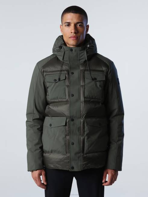 Bronze green Clothing B6XV846 GLACIER PARKA Men North Sails