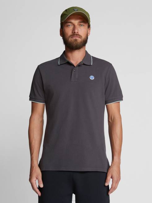 Asphalt Clothing B6XV1060 PRINTED POLO SHIRT Men North Sails