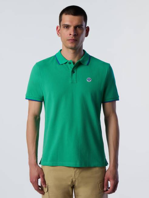 Garden green Clothing B6XV69 Organic Cotton Polo Shirt SALE Men North Sails