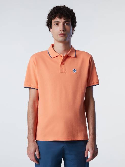 Melon Clothing B6XV72 Organic Cotton Polo Shirt SALE Men North Sails