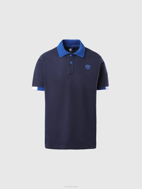 Navy blue Clothing B6XV119 ORGANIC COTTON POLO SHIRT Men North Sails