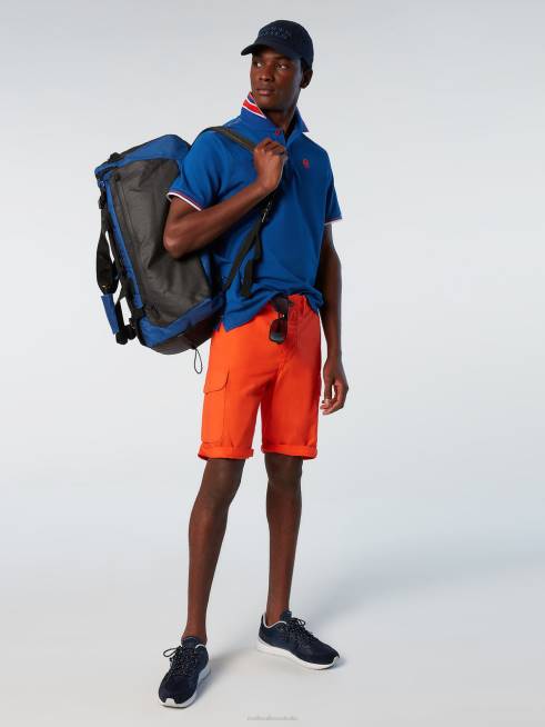Ocean blue Clothing B6XV82 Organic Cotton Polo Shirt SALE Men North Sails