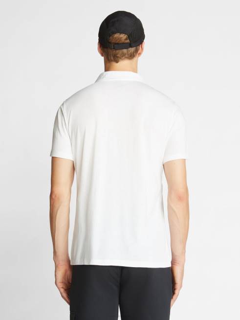 White Clothing B6XV1068 COTTON AND BAMBOO POLO SHIRT Men North Sails