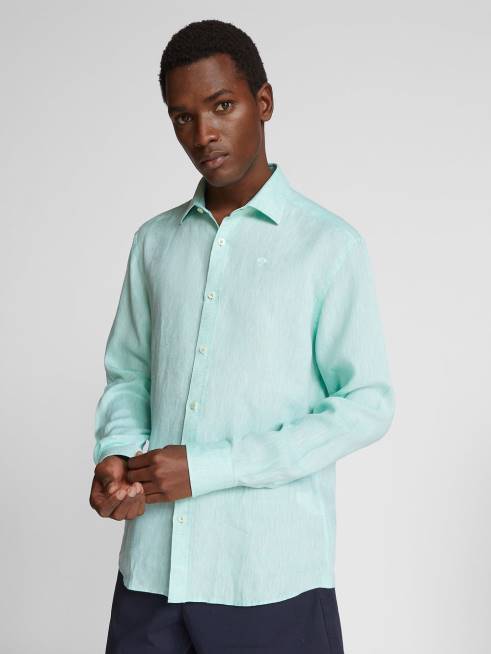 Emerald Clothing B6XV1179 LINEN SHIRT Men North Sails