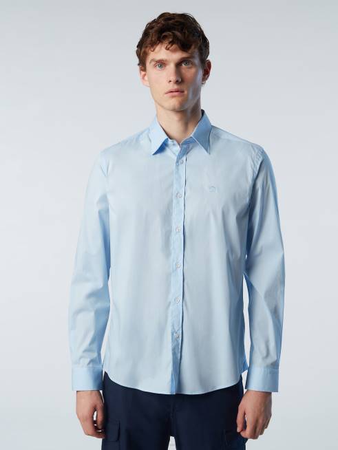 Light blue Clothing B6XV203 POPLIN SHIRT Men North Sails