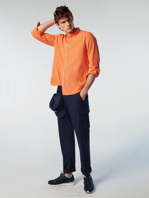 Melon Clothing B6XV205 GABARDINE SHIRT Men North Sails