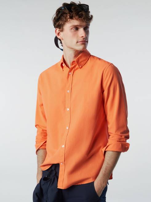 Melon Clothing B6XV205 GABARDINE SHIRT Men North Sails
