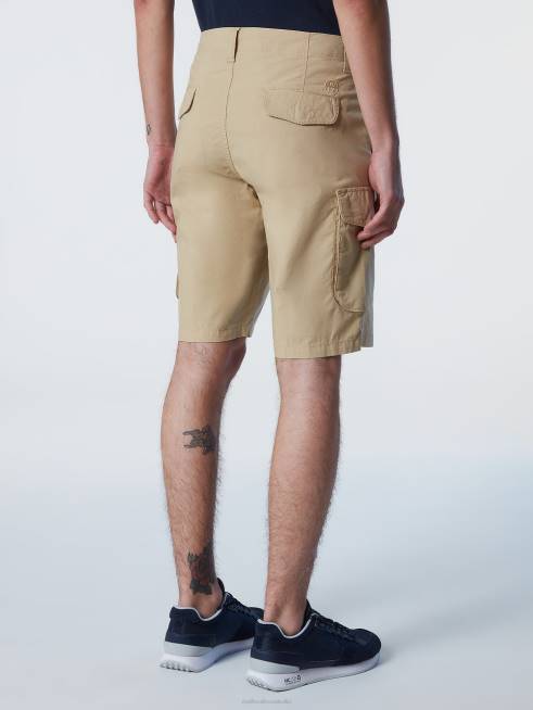 Honey Clothing B6XV329 ECO-POPLIN CARGO SHORTS Men North Sails