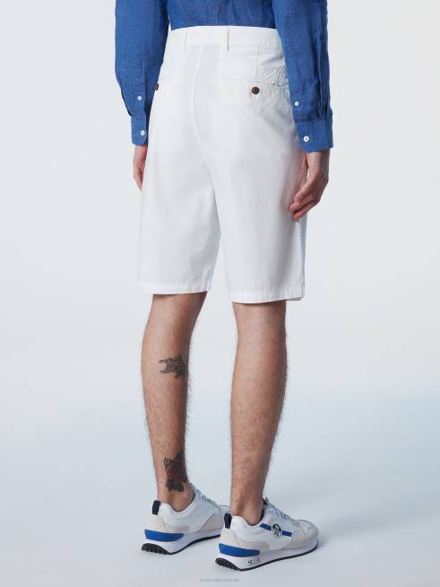 White Clothing B6XV340 ORGANIC COTTON CHINO SHORTS Men North Sails