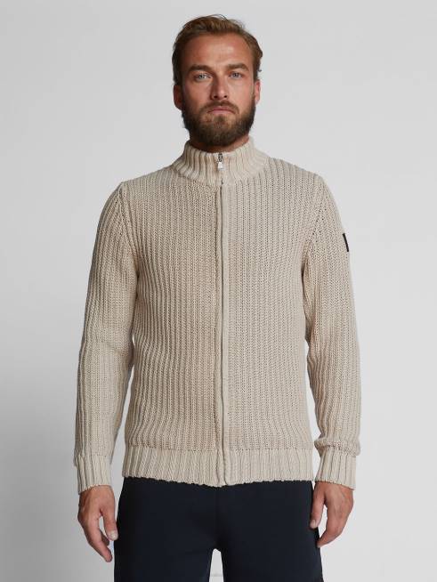 Beige Clothing B6XV1240 ZIP-UP CARDIGAN Men North Sails