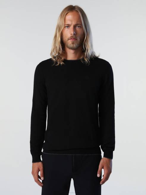 Black Clothing B6XV894 ECO CASHMERE JUMPER Men North Sails