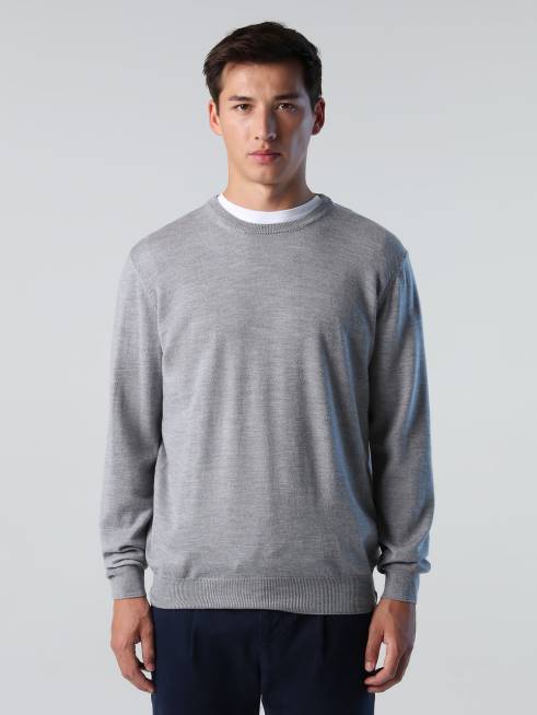 Grey violet Clothing B6XV983 HYDROWOOL JUMPER Men North Sails