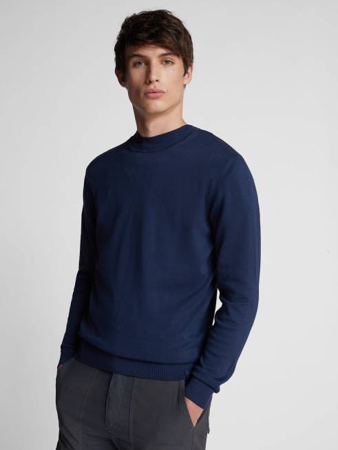 Navy blue Clothing B6XV1065 COTTON JUMPER Men North Sails