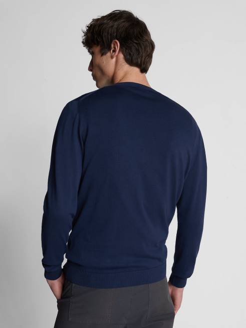 Navy blue Clothing B6XV1065 COTTON JUMPER Men North Sails