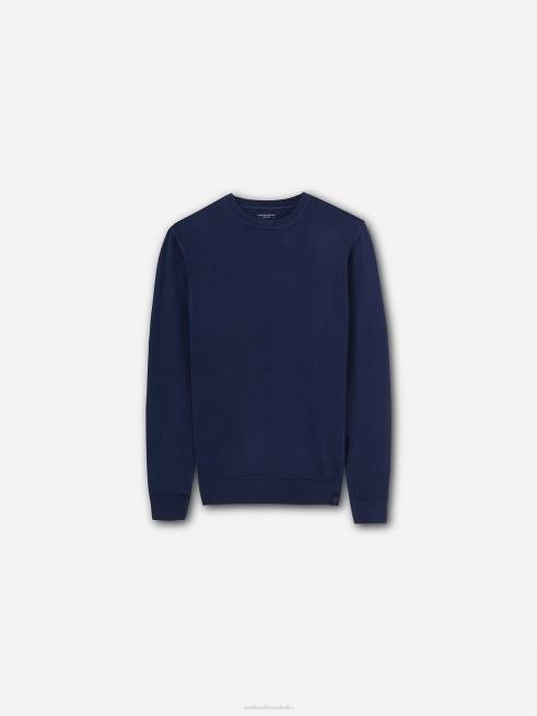 Navy blue Clothing B6XV1065 COTTON JUMPER Men North Sails