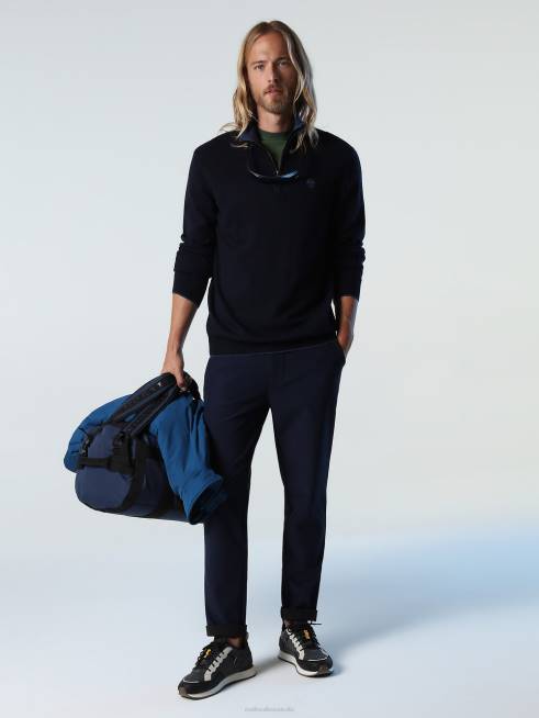 Navy blue Clothing B6XV794 ECO-CASHMERE JUMPER Men North Sails