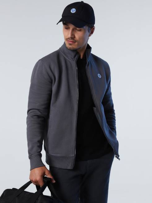 Asphalt Clothing B6XV828 ZIP SWEATSHIRT Men North Sails