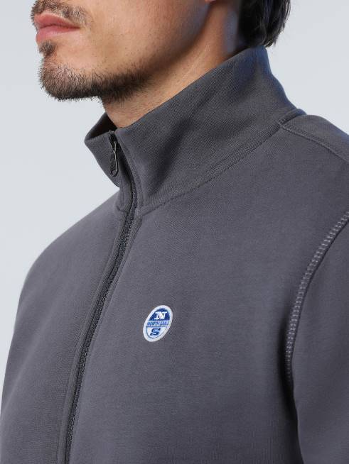 Asphalt Clothing B6XV828 ZIP SWEATSHIRT Men North Sails