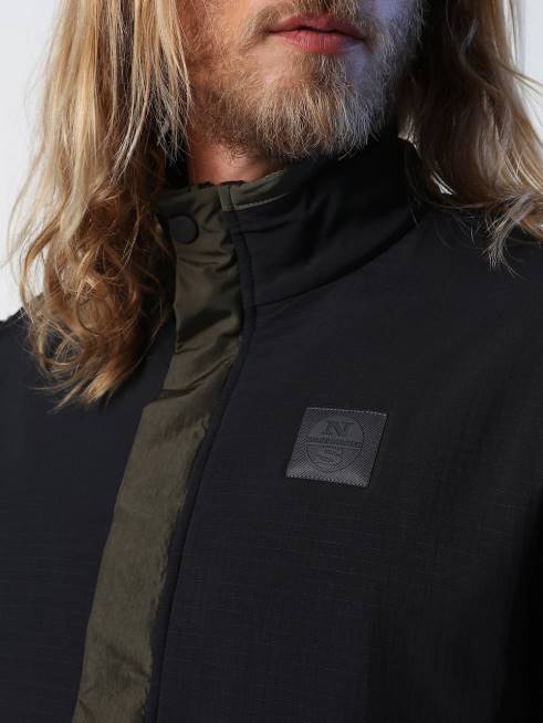 Black Clothing B6XV917 RECYCLED FLEECE SWEATSHIRT Men North Sails