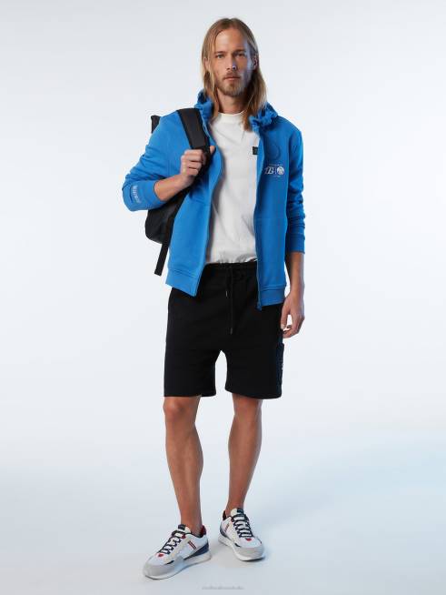 Digital Blue Clothing B6XV262 HOODIE FULL ZIP SWEATSHIRT KITE Men North Sails