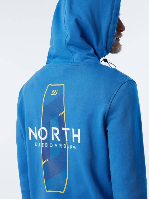 Digital Blue Clothing B6XV262 HOODIE FULL ZIP SWEATSHIRT KITE Men North Sails