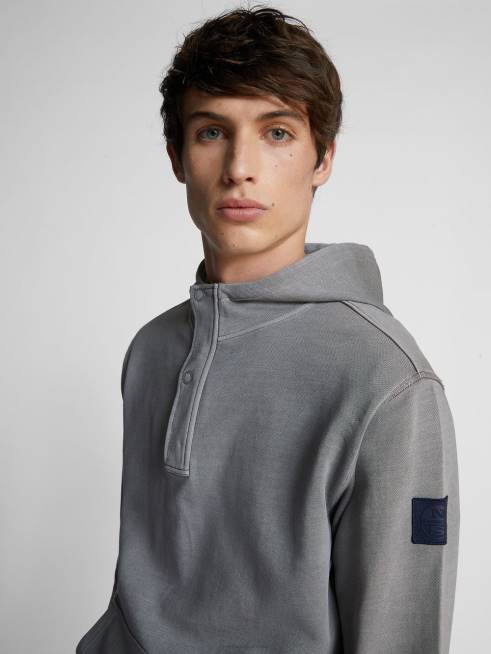 Grey Clothing B6XV1111 HOODED SWEATSHIRT Men North Sails