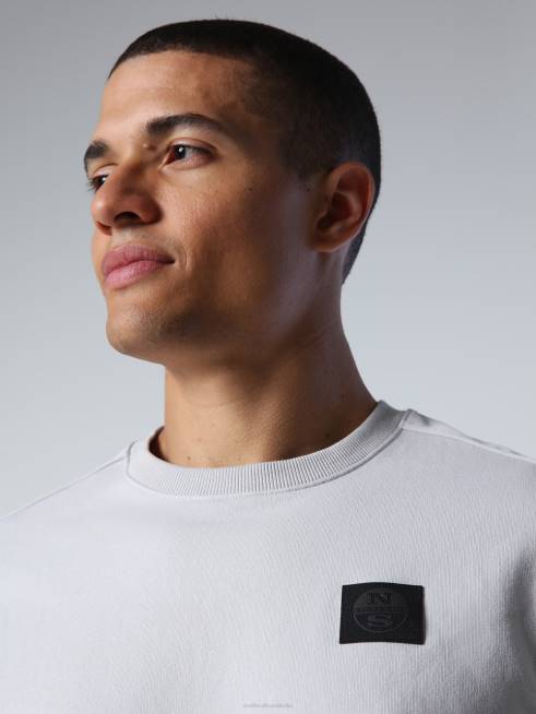 Grey violet Clothing B6XV914 SWEATSHIRT WITH POCKET Men North Sails