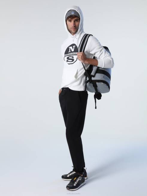 Marshmallow Clothing B6XV784 LOGO HOODIE Men North Sails