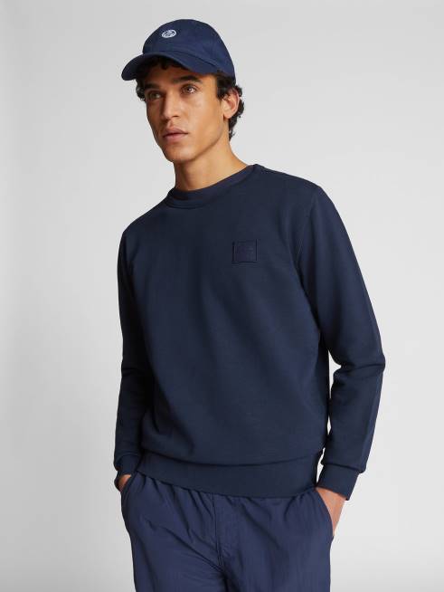 Navy blue Clothing B6XV1282 CREW-NECK SWEATSHIRT Men North Sails