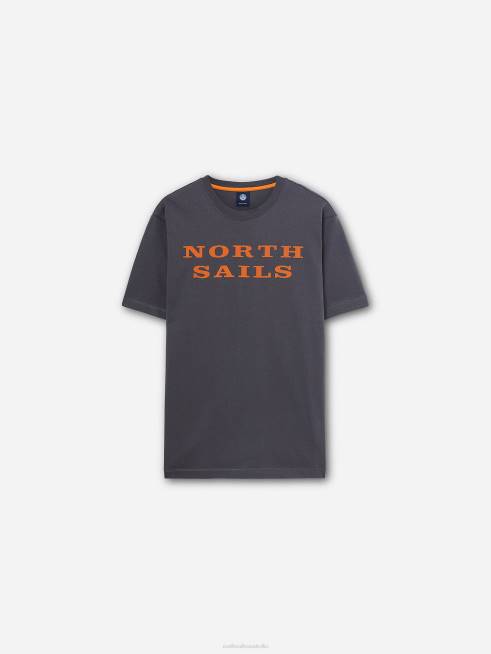 Asphalt Clothing B6XV1264 T-SHIRT WITH LETTERING Men North Sails