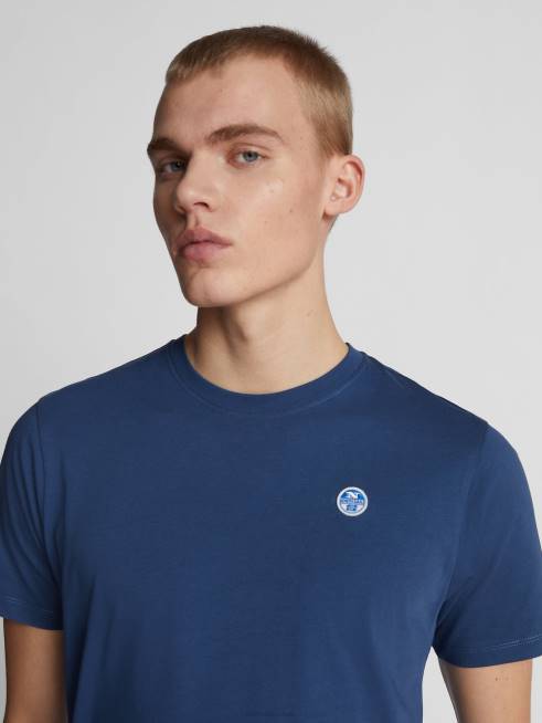 Dark denim Clothing B6XV1274 SHORT-SLEEVED T-SHIRT Men North Sails