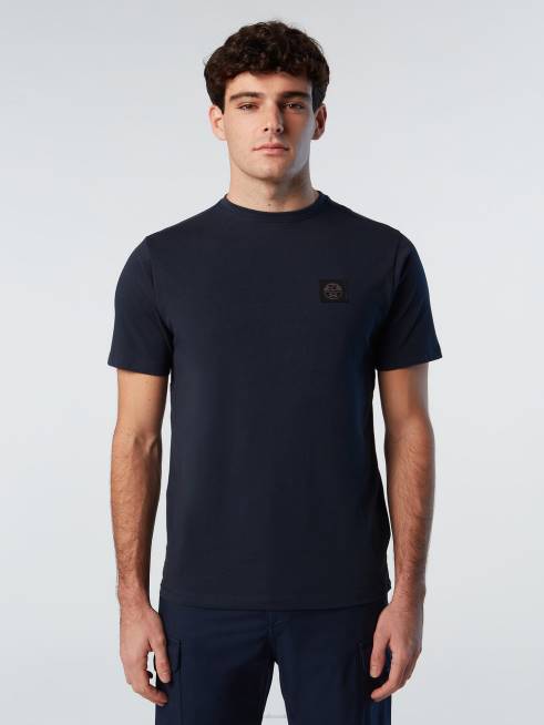 Navy blue Clothing B6XV187 ORGANIC COTTON T-SHIRT Men North Sails