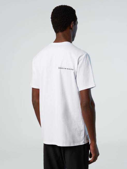 White Clothing B6XV190 T-SHIRT WITH CHEST POCKET Men North Sails
