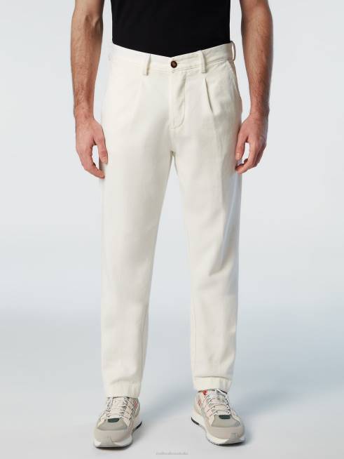 Marshmallow Clothing B6XV316 ECO TWILL TROUSERS Men North Sails
