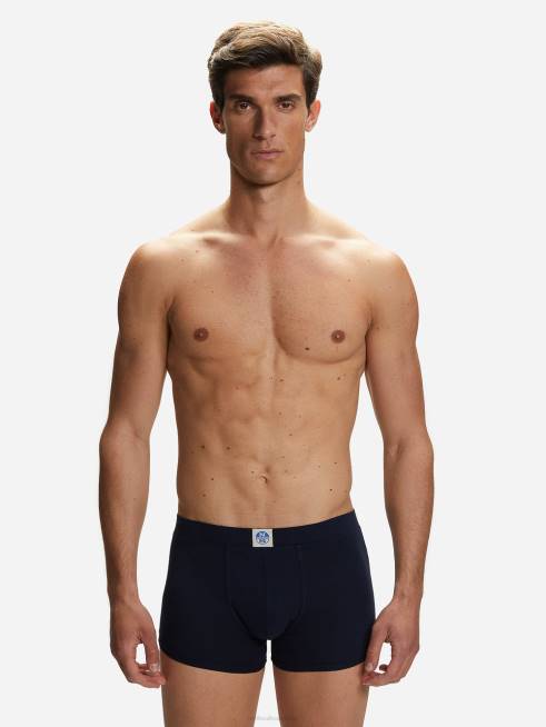 Navy blue Clothing B6XV489 ORGANIC COTTON BOXERS Men North Sails