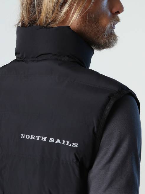 Black Clothing B6XV1033 SKYEN VEST Men North Sails