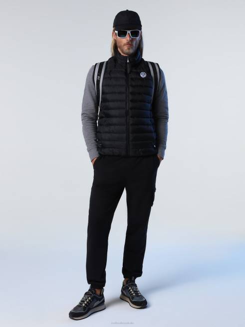 Black Clothing B6XV877 SKYE VEST Men North Sails