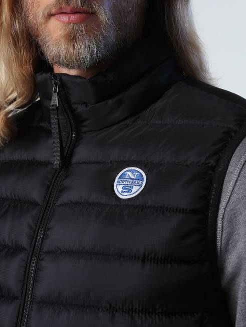 Black Clothing B6XV877 SKYE VEST Men North Sails