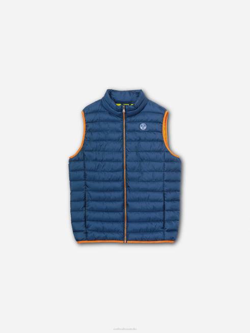 Dark denim Clothing B6XV1156 CROZET VEST Men North Sails