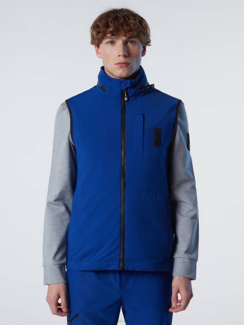 Electric blue Clothing B6XV65 LIBECCIO VEST Men North Sails