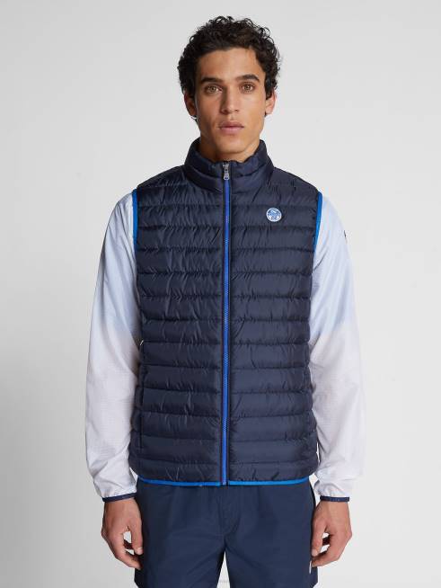 Navy blue Clothing B6XV1158 CROZET VEST Men North Sails