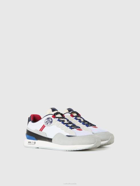 White Footwear B6XV428 WINCH RECY SNEAKER Men North Sails